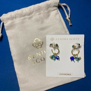 Kendra Scott convertible earrings